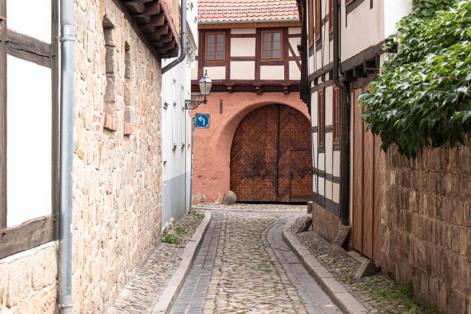 Ferienhaus Im Altstadtgaesschen Mit 3 Badezimmern Кведлінбург Екстер'єр фото