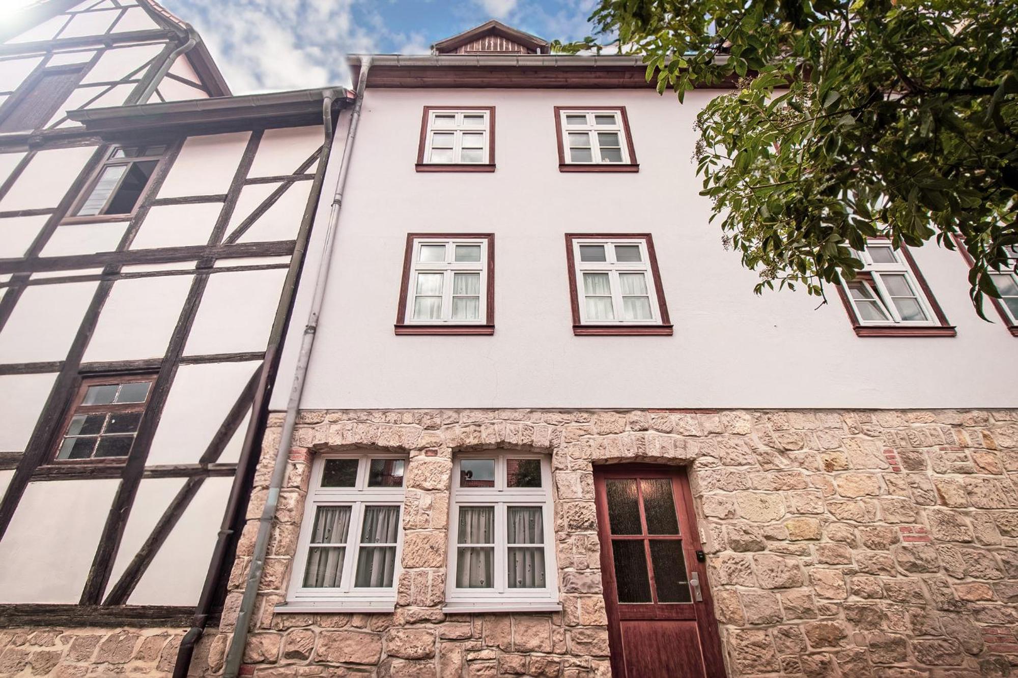 Ferienhaus Im Altstadtgaesschen Mit 3 Badezimmern Кведлінбург Екстер'єр фото